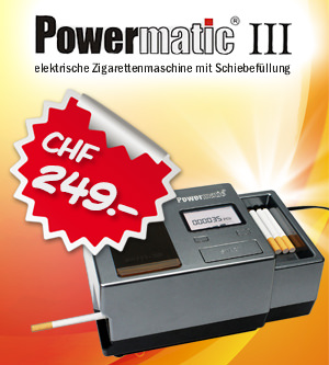 Powermatic 3 Plus elektrische Stopfmaschine